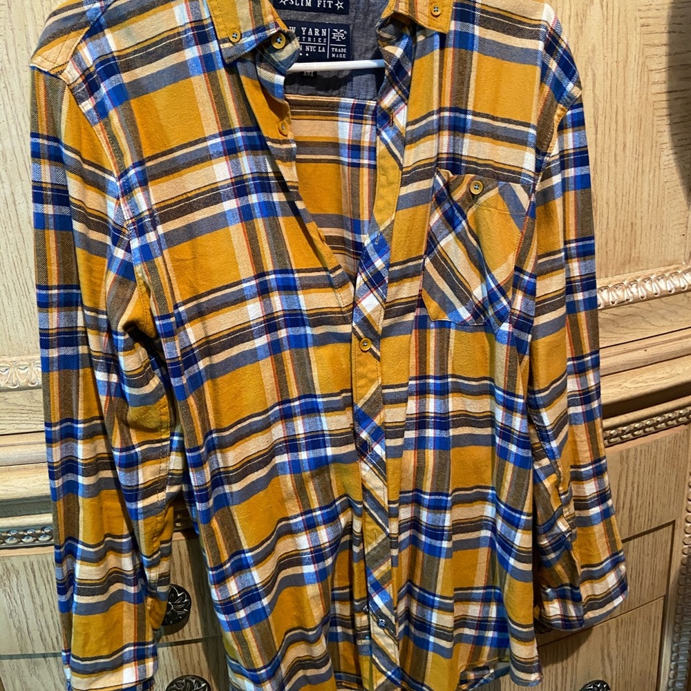 Yellow flannel